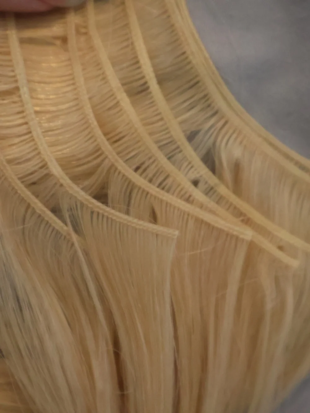 NEW 12A grade human hair genius weft level #22 warm blonde 20